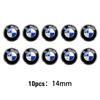 BAGH3 Car Sticker Car Key Shell Badge Sticker 3D Aluminum Auto Key Remote Fob Decals For BMW E46 E90 E60 F30 F10 E39 E36 F20 G30 G20 E