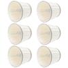 6Pcs Fabric Lampshade Modern Chandelier Table Lamp Cover for E14 Screw Home Accessory