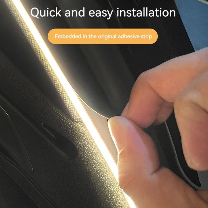 

LED Car Trunk Light Strip Self Adhesive Dynamic Flowing Light Strip Multifunction Automatic Tail Box Light for Truck Trunk Decor style 5