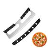 Double Handle Stainless Steel Pizza Cutter Large Size For Fast Easy Slicing Through Thick Crusts Pizza Wheel