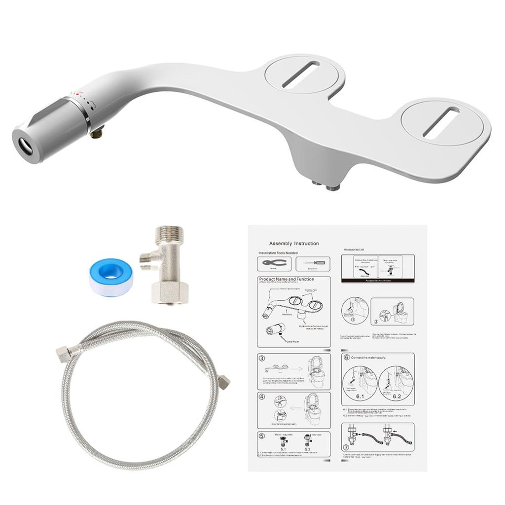 Dámská hygiena Bidetové nástavce na toaletu Pohodlná intimní péče Osobní hygiena Bidetová sprška Sada pro ženy