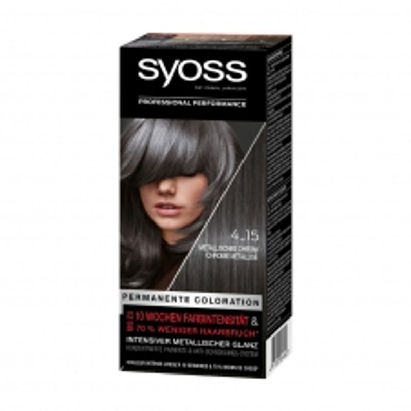 Cyos Краска для волос Металлический хром 4-15 1 набор