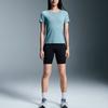On Movement T 2024 Autumn Winter Fitness Training Series Fashi Logo Moisture Wicking Short Sleeve T-Shirt Women T-Shirts Blue 1WE30382523