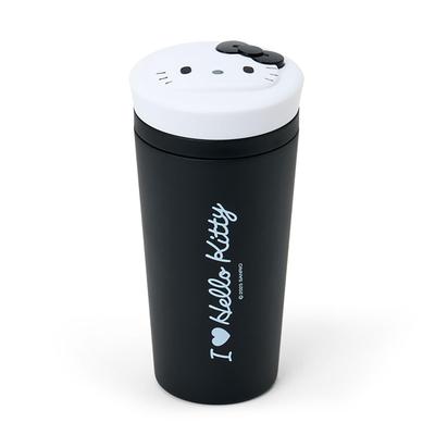 Stainless Steel Tumbler Love Hello Hello Kitty Black 411884 (I Kitty)