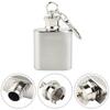 Unbreakable Stainless Steel Flask Pocket Wine Bottle with Leak Proof Cap