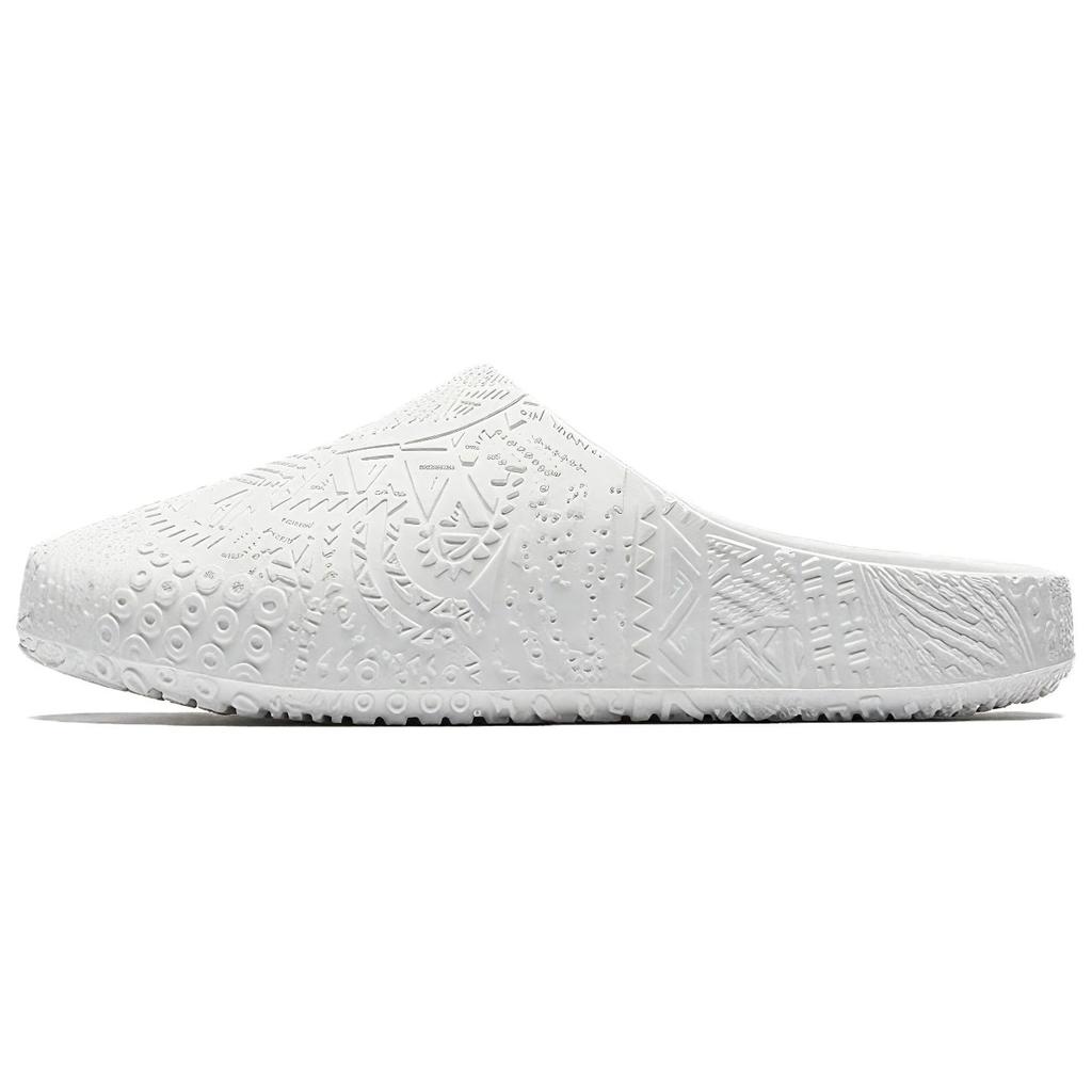 Anta Hela Slide Comfortable Casual Quick-Dry Slip-On Sandals Men Footwear White 112531801-1