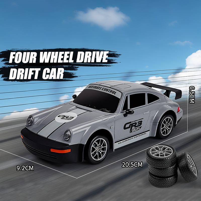 

New 1/24 2.4G High speed Drift Rc Car 4WD Remote Control Racing Car Four Wheel Drive Radio Controlled Racing Model Boy Toy Gifts серый