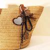 Animal Print Star Bag Accessory Multipurpose Keychain Decoration Made Of Sturdy Rope And Alloy
