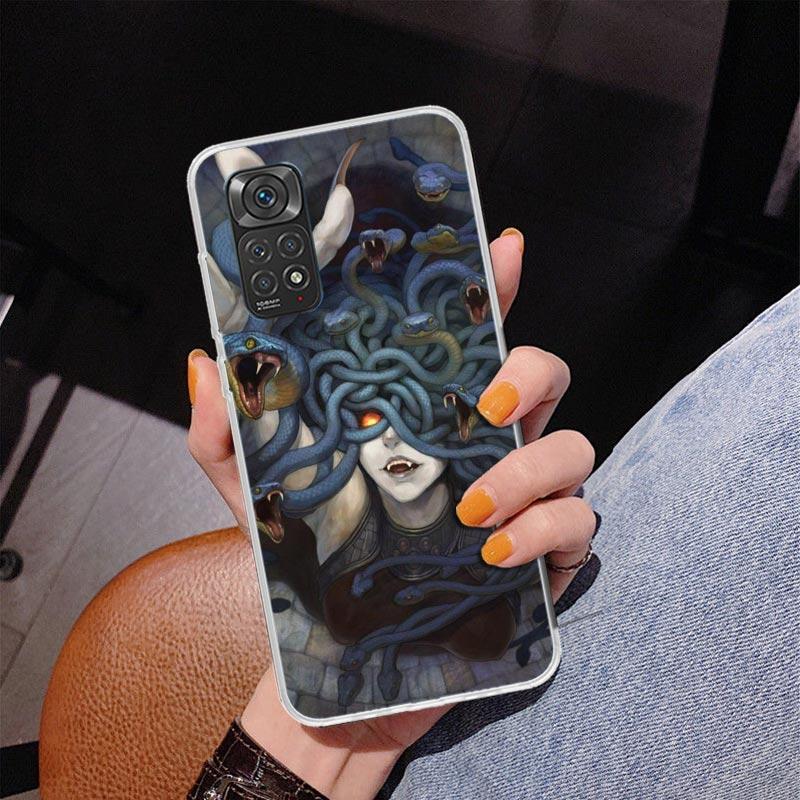 Medusa Greek Mythology Phnoe Case for Phnoe Case for Xiaomi Redmi Note 15 14 14S 13 Pro Plus 12 12S 11S 11E 10S 10 11T 5G Unique