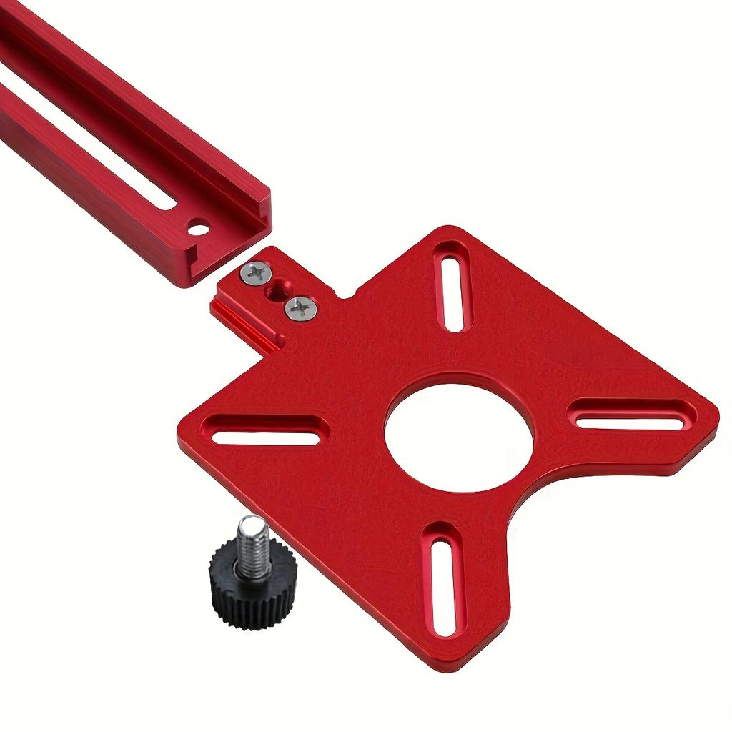 3-in-1 Aluminum Router Jig for Woodworking - Versatile Milling Radius 8.99cm to 60.96cm, Precision Grooving Tool, Ideal Christma