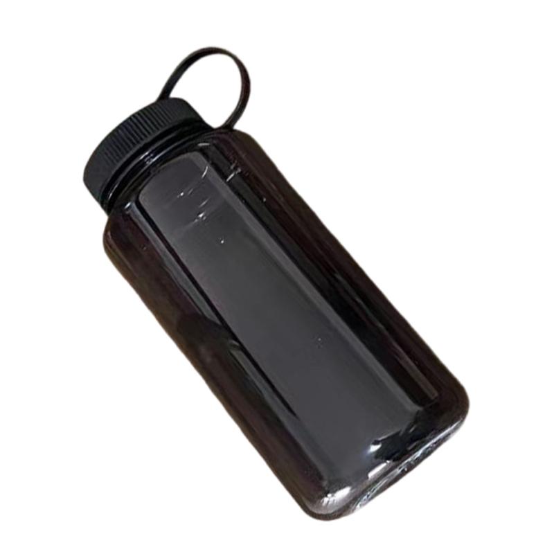 

1000ml Large Capacity Sports Drinks Bottles Clear Plastic Sports Bottles Portable Water Cup Wide Mouths Drinks Cup серый
