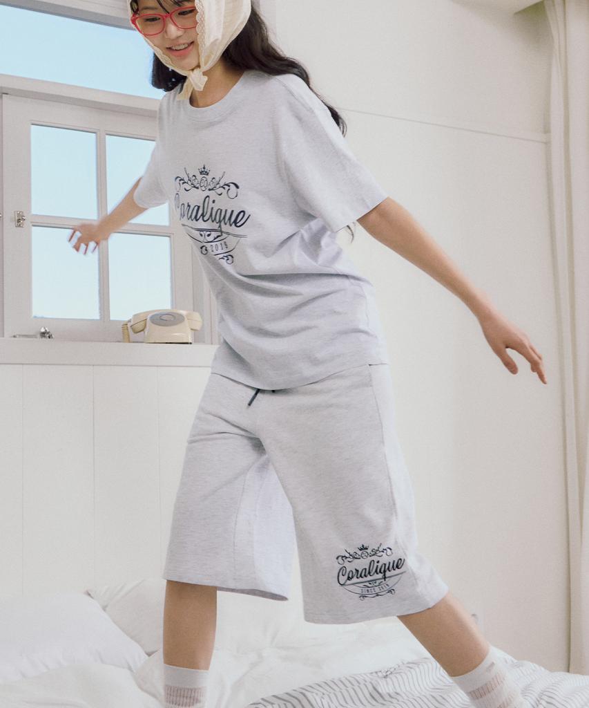 Kolallikeu Soft Essential Bermuda Pants Light Grey