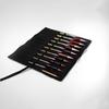 Paint Brush Holder Canvas Roll Up Case 20 Slots Paint Brush Organizers Pouches for Acrylics Oil Watercolor Gouache Brush