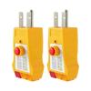 Comprehensive Wiring Check AC Receptacle Tester Compact Design Outlet Circuit Tester  Home Use