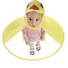 Kreatywny płaszcz przeciwdeszczowy dla dzieci Poncho UFO Płaszcz przeciwdeszczowy Funny Baby Outdoor Play Supplies
