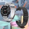Lückenloses gebogenes Schnellwechselarmband Premium Edelstahlband für Samsung Galaxy Watch 7 FE 6 5 Pro 4 Classic Ersatzarmband