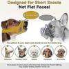 Gaas Snuit voor Honden met Korte Snuit - Anti-Bijten voor Kleine & Middelgrote Rassen Zoals Chihuahua, Pomeriaan, Brachycefale Honden