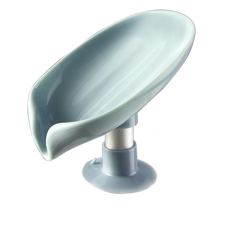 Super Suction Cup Soap Dish with Drain Water for Bathroom Soap Holder Kithcen Sponge Holder Soap Container Bathroom Supplies