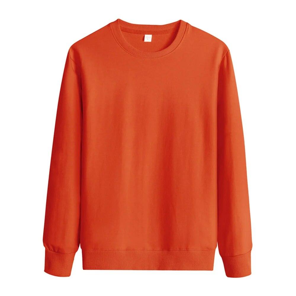 Felpe Harajuku da uomo pullover autunnali da uomo tinta unita coreana felpa con cappuccio casual o collo top basic Hip Hop streetwear