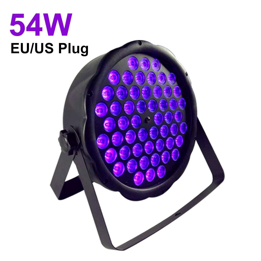 LED Stage Par Lights DJ Disco UV Black Light with Sound Activated Remote and DMX Control for Birthday Party Body Paint Neon