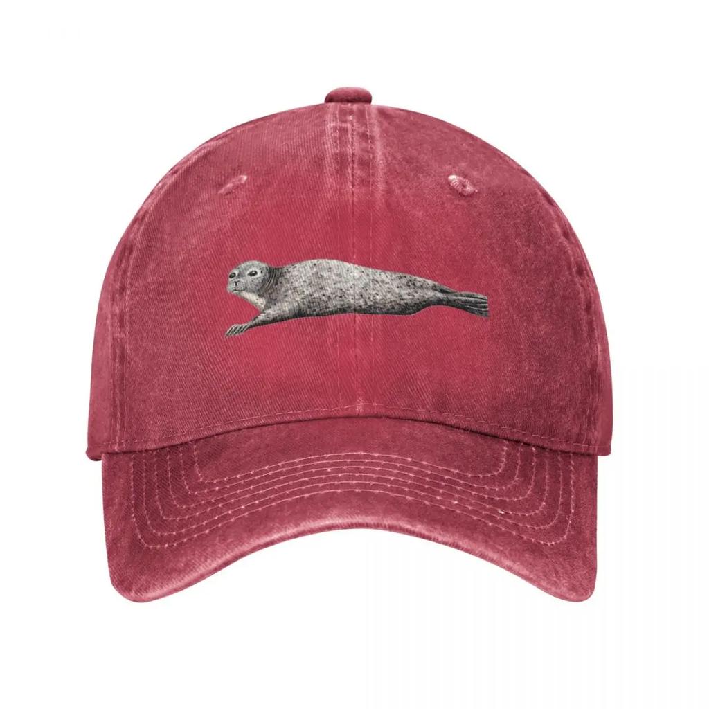 Harbour Seal Baseball Cap Hats New In Hat Man Hat Women'S