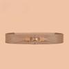 New Women's Belt Decoration Fashionable Waistband with Coat Waist-hugging Genuine Leather Belt Wide Waist Seal Elastic Elastic Waistband Belt