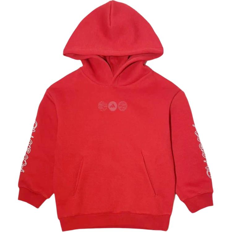 Adidas Grade School Sweatshirts Hooded Thickened JN4383 164