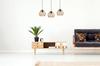 MODERN WOODEN LED CEILING HANGING LAMP
