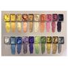 20-Color Shiny Pearl Watercolor Paint Set - Portable Case Metallic Pigments for Chinese Painting Thangka Calligraphy Art Supply