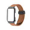 Leather Metal Strap With Protective Case For Huawei Band 11 Huawei Band 11 Pro Replacement Watch Band
