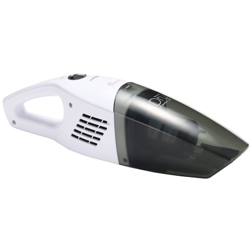 Yamazen Cordless Handy Cleaner Vacuum Cleaner (With Brush Nozzle/Crevice Nozzle) No Paper Pack Required Rechargeable Lightweight White ZHF-N36(W)