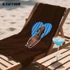 Dachshund Love Heart Oversized Microfiber Beach Towel Sand Proof Quick Dry, Absorbent for Swimming Pool Travel Camping