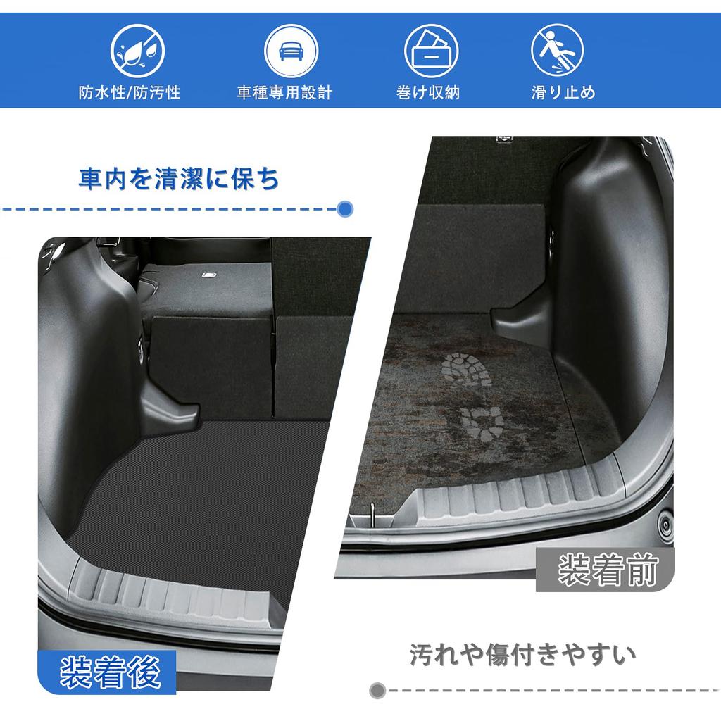 New Corolla Cross 10 Series Luggage Mat COROLLA CROSS 2WD Only 2D Trunk Mat PVC Material Cargo Mat Storage Protective Mat Waterproof Luggage Tray Easy