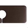 Faucet Absorbent Mat Thickening Sink Drying Pad for Farmhouse Countertop