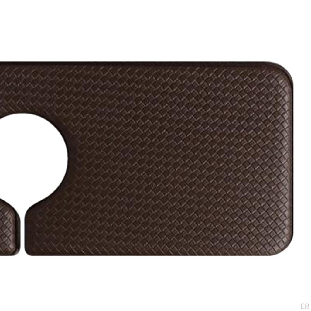 Faucet Absorbent Mat Thickening Sink Drying Pad for Farmhouse Countertop
