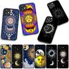 For OPPO A54 A40 A60 A80 A18 A16 A17 A38 A78 A79 A57 A55 A96 A15 A12 Phone Cover Case Funny Sun Moon Face Casing