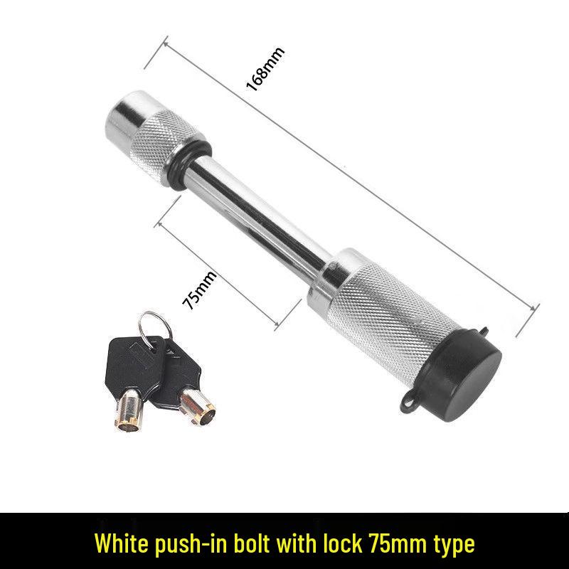Anti-theft RV Trailer Hitch Pin Lock & Extended Bar Accessories