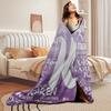 Name Blanket Custom Flannel Plush Winter Blanket Thick Soft Warm Cozy Fleece Throw Blanket For Sofa Bed Office Home