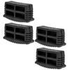 4Pcs Ladder Feet Cover Rubber Non-Slip Thickened Protective Caps Ladder Foot Pads Floor Scratch Resistant Home Supplies