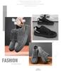 2025 Men's Anti-Slip Work Sneakers Breathable Lace-Up Thick Sole Casual Shoes for Spring/Fall Trendy & Sporty Outfits Sneakers