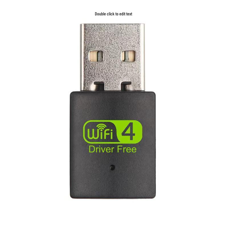 Wireless USB WiFi Mini Adapter - 300M Driver-Free for Notebook