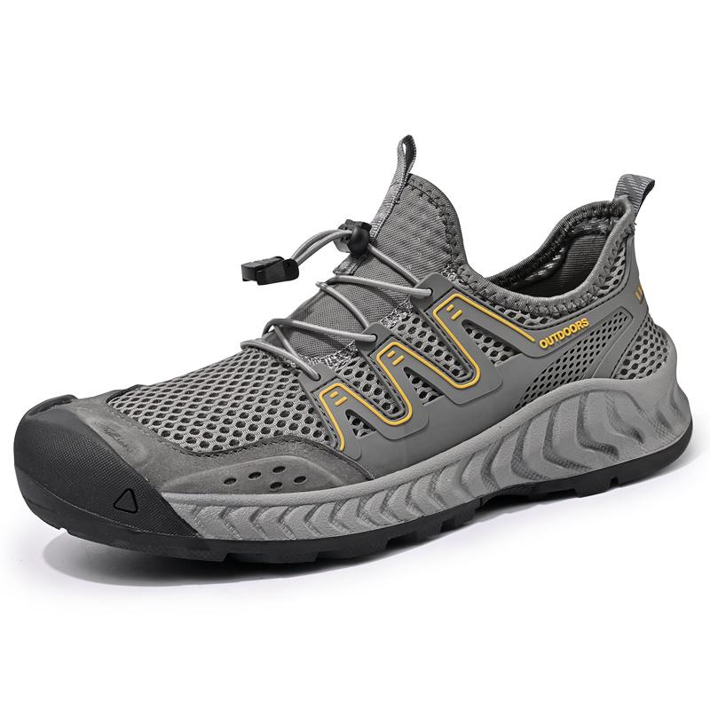 ModaModa Męskie Letnie Sneakersy Oddychające Męskie Buty Casual Antypoślizgowe Męskie Buty Turystyczne Outdoorowe Lekkie Buty Tenis Masculino