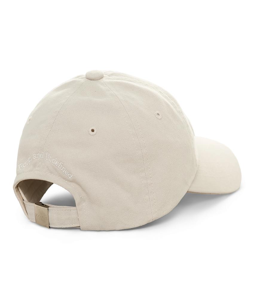 Mattengkim Applique Felt Logo Ball Cap In Light Gray