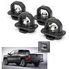 4pcs Tie Down Anchors Truck Bed Side Wall Anchors For CHEVY SILVERADO GMC SIerra