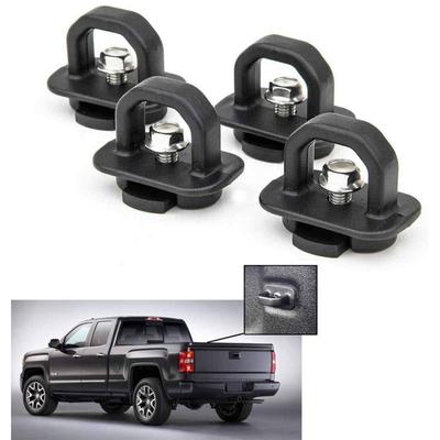 4pcs Tie Down Anchors Truck Bed Side Wall Anchors For CHEVY SILVERADO GMC SIerra