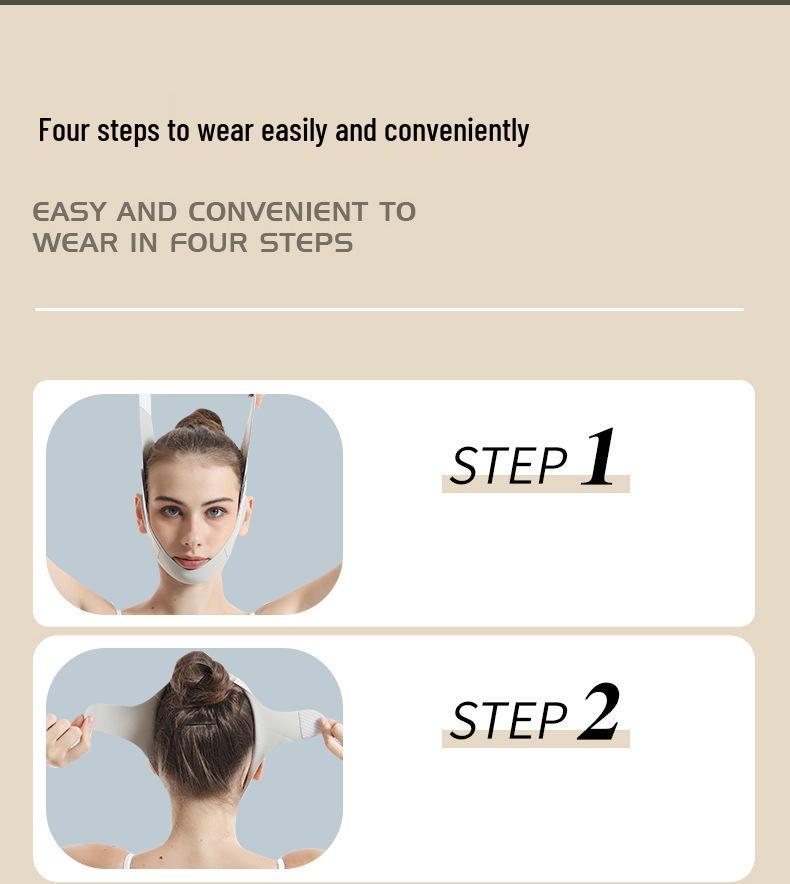 Graphene V-Face Slimming Bandage Anti-Sagging Breathable Beauty Mask