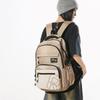School Bag Ins New High-value Trendy and Cool Letter Backpack Couple Contrasting Colors Simple and Lightweight Travel Backpack