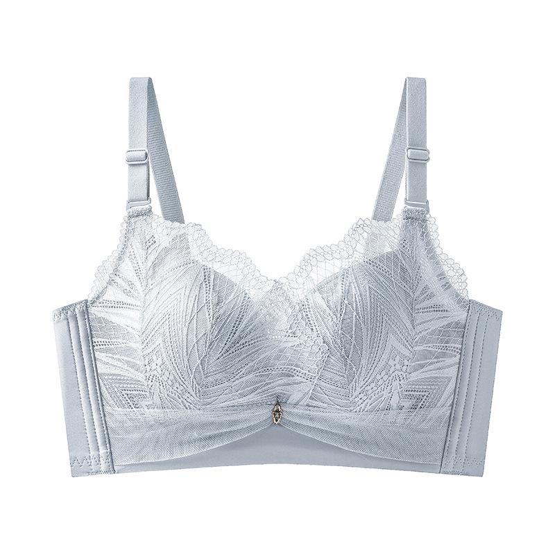 Adjustable Lace Push-Up Bra: Enhances Small Bust, Breathable, Anti-Sagging Nude Feel