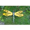 Metal Dragonfly Wall Decoration Garden Fence Outdoor Wall Art for Ideal Gift Outdoor Wall Decoration Suitable for Yard P