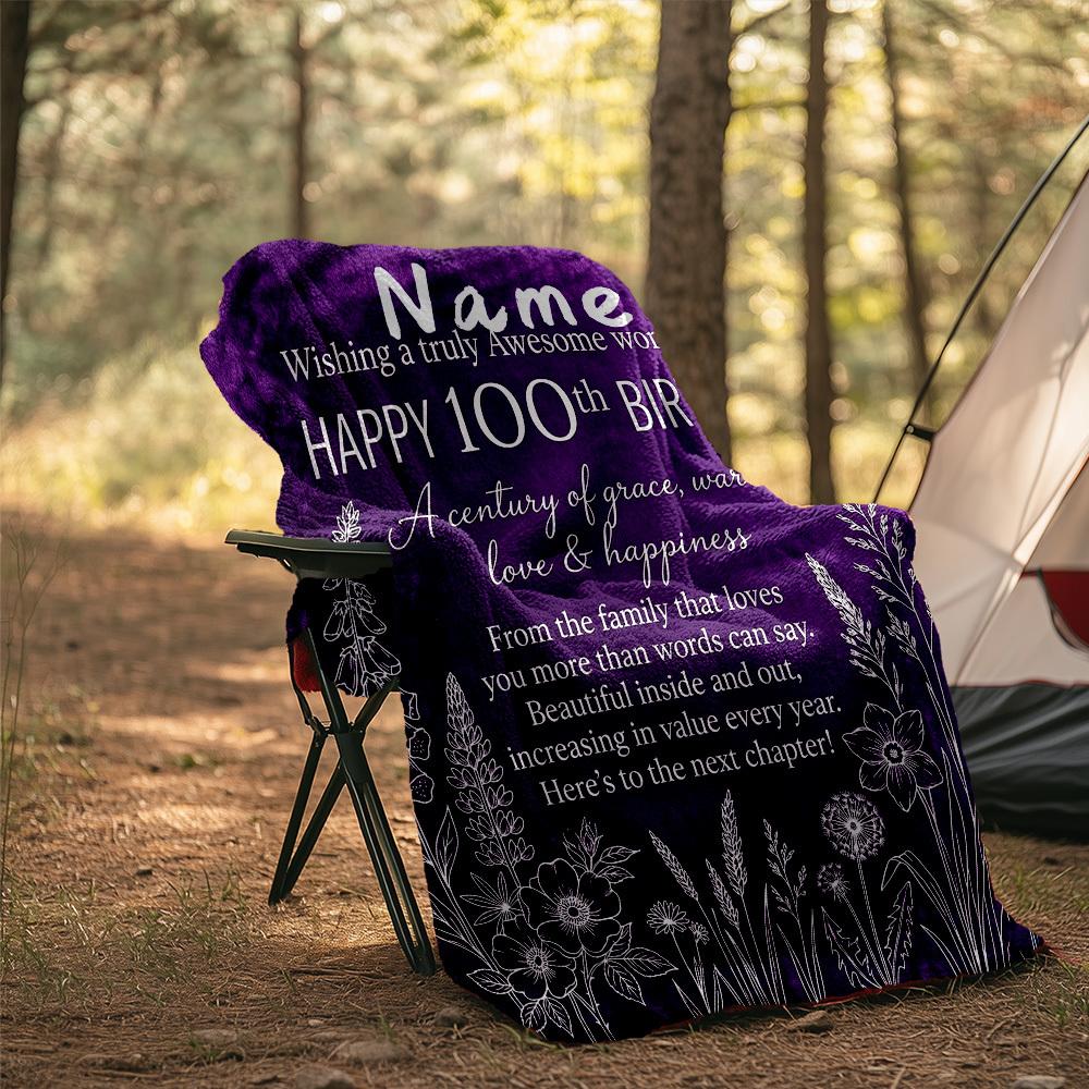 Floral Hippo Home Blanket Customize Your Names Comfortable Soft Lightweight Allseason Multipurpose Blanket For Picnics Sofas Offices Beds Living Rooms